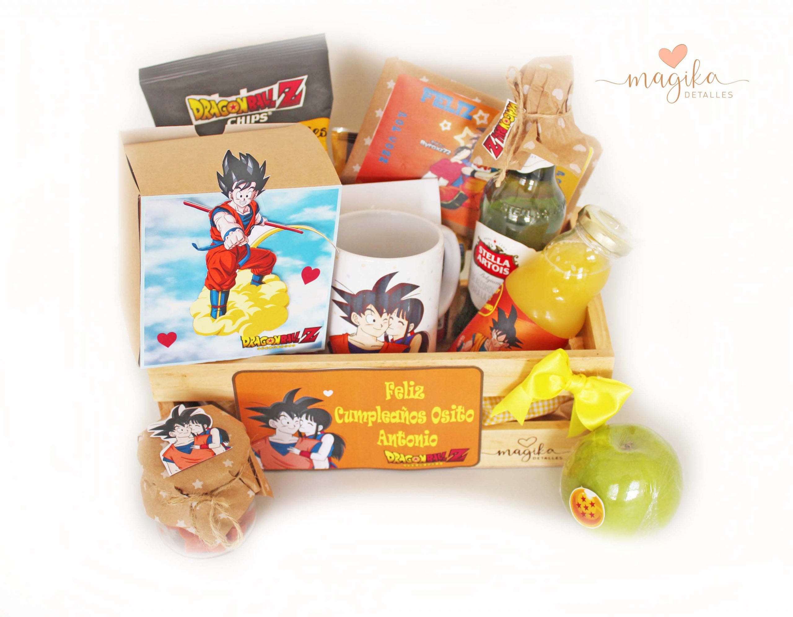 Desayuno Goku - Magika Detalles Desayuno Goku - Magika Detalles